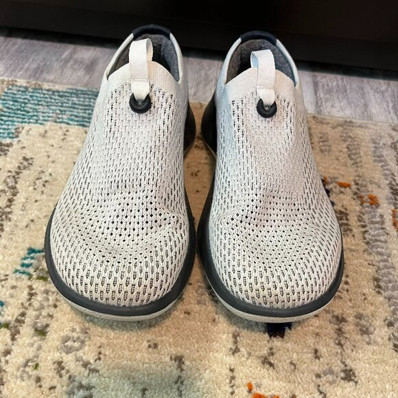 Allbirds Tree Dasher Relay W's Sneakers, Blizzard w/ Black Sole, Size 6.5 - Picture 5 of 10